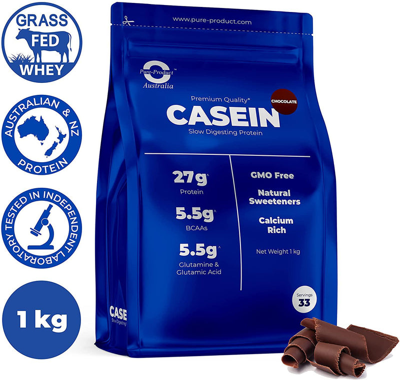 Pure Product Australia Micellar Casein Powder, Chocolate 1 kilograms