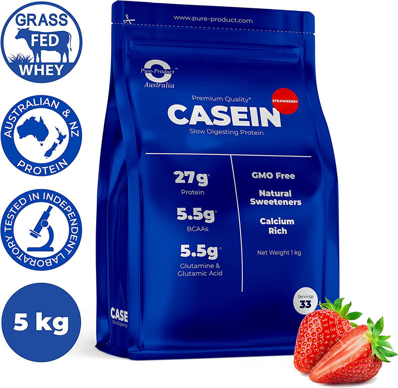 Pure Product Australia Micellar Casein, Strawberry 5 kilograms