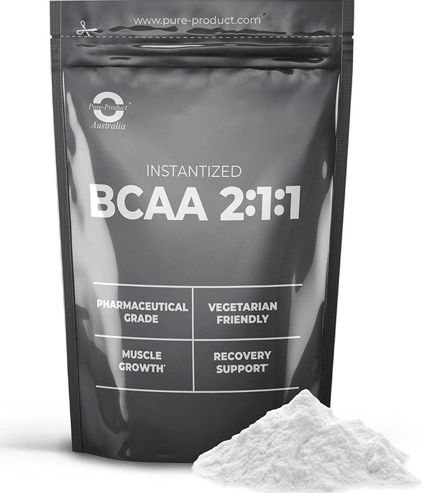 Pure Product Australia BCAA 2:1:1 Powder, Unflavoured 1 kilograms