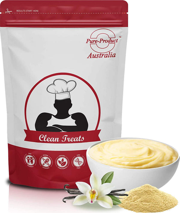 Pure Product Australia Casein Custard, Vanilla, Vanilla, 1 kilograms