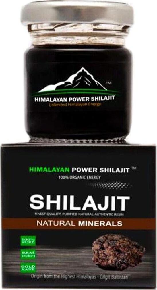 Pure Shilajit Authentic Himalayan Power Shilajit Fresh Resin Form Shilajit 30 Grams