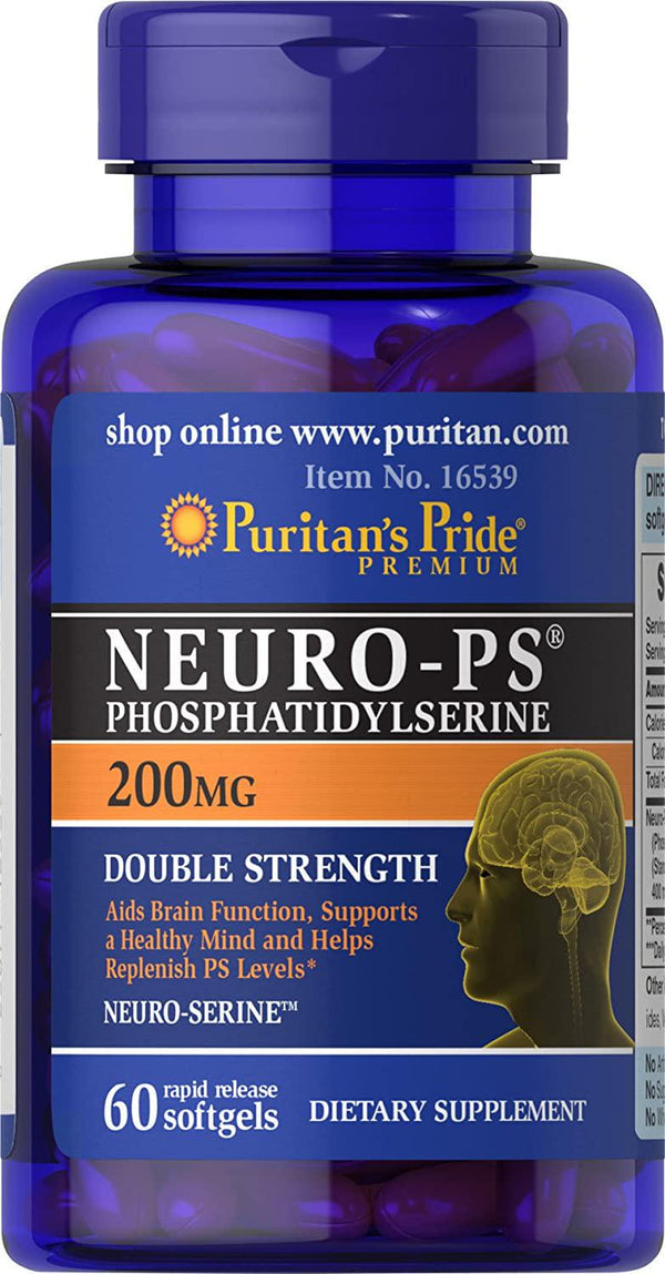 Puritans Pride Neuro-ps (phosphatidylserine), 200 Mg, 60 Count