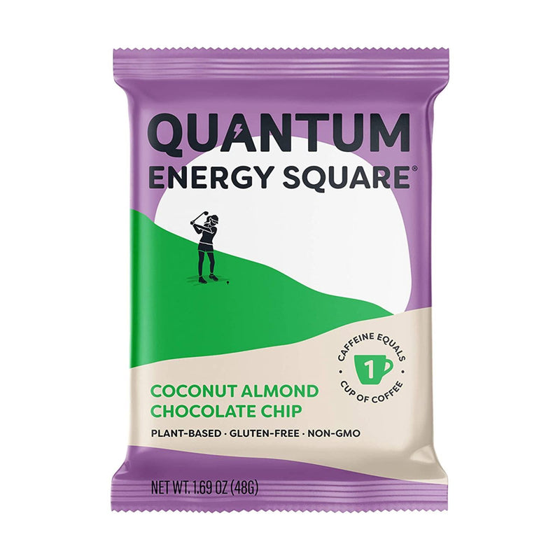 Quantum Energy Squares, Coconut Almond Chocolate Chip, 1.69 Ounce