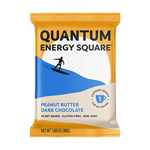 Quantum Energy Squares, Peanut Butter Dark Chocolate, 1.69 Ounce