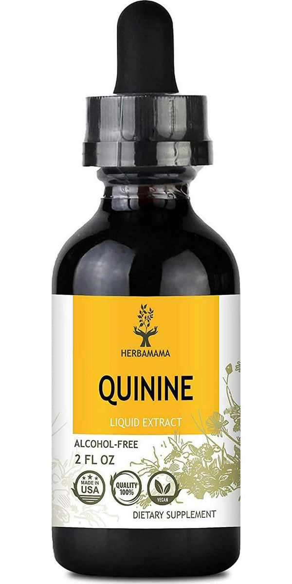 Quinine Liquid Extract, Filled with Quinine Bark (Cinchona officinalis) 2 fl oz