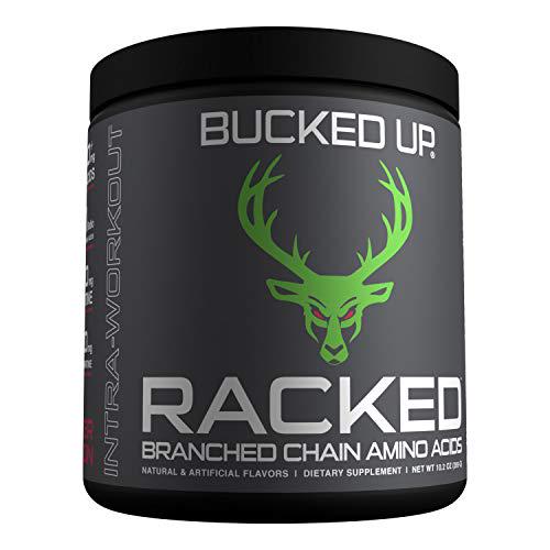 RACKED Branch Chained Amino Acids | L-Carnitine, Acetyl L-Carnitine, GBB | BCAAs That You Can Feel! Powder, 30 Servings (Watermelon)