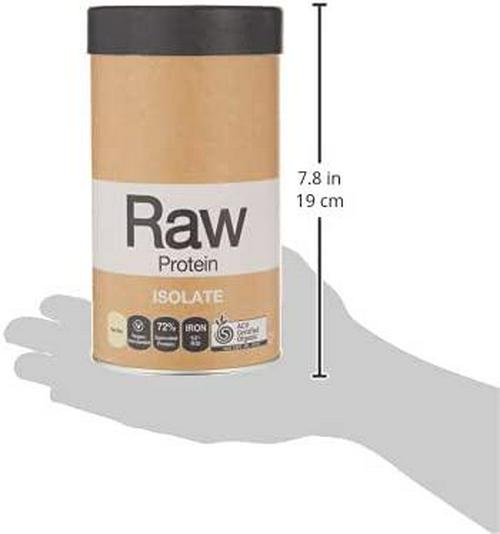 RAW Australian Made Vegan Organic Protein Isolate Vanilla (500g)