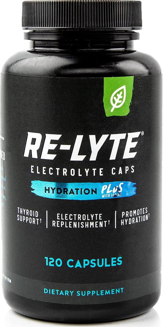 REDMOND Re-Lyte Hydration Plus Capsules, 120 Count