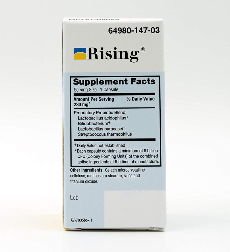 RISING PHARMACEUTICALS Risaquad Capsules, 30 Count