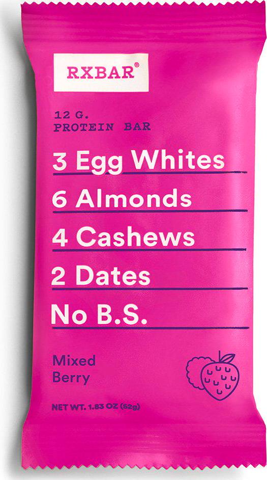 RXBAR Protein Bar, Mixed Berry, 1.8 oz