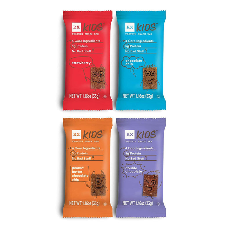 RXBAR, RX Kids Protein Snack Bar, Peanut Butter Chocolate Chip, 1.16oz Bars, 30ct, New Taste and Texture