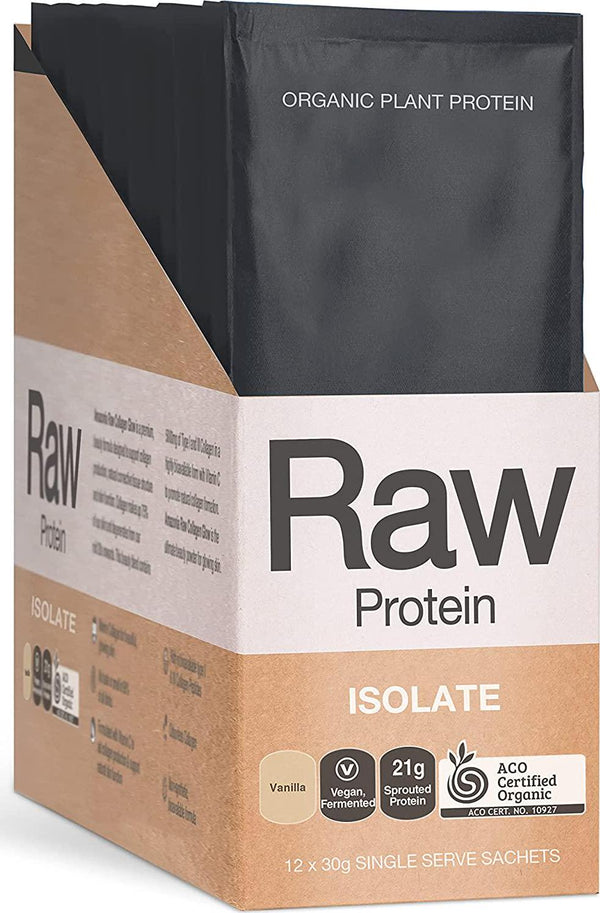 Raw Protein Isolate Vanilla 12 sachets