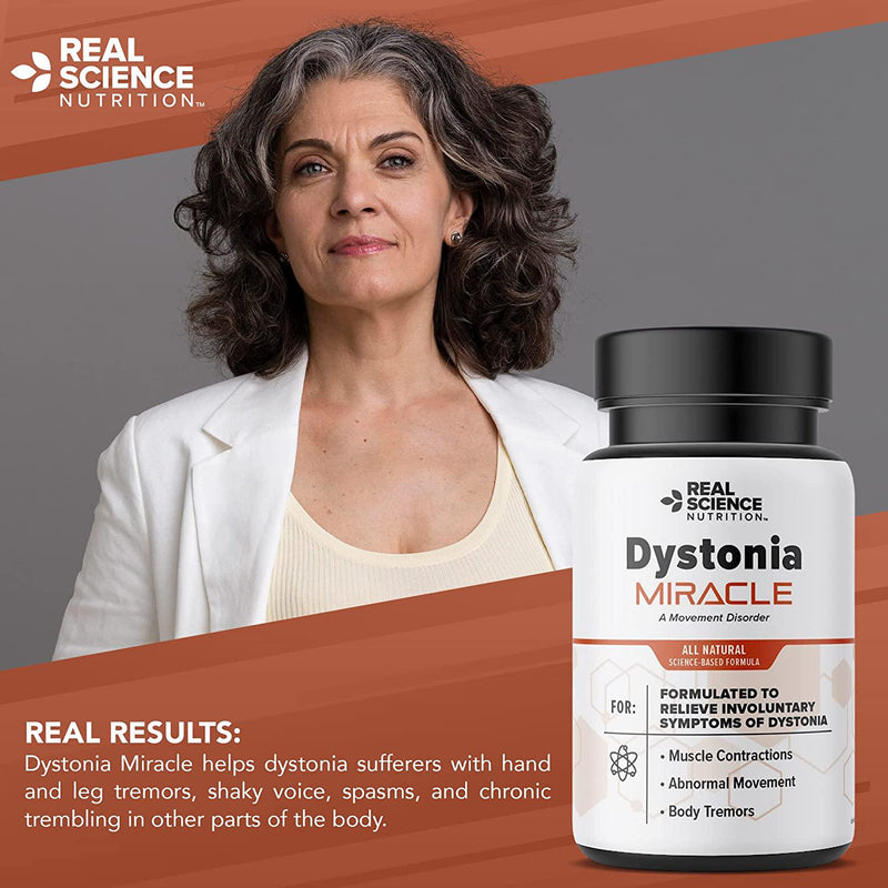 Real Science Nutrition Offers Dystonia Miracle - A Nutritional Supplement Formulated to Provide Relief to Dystonia Sufferers