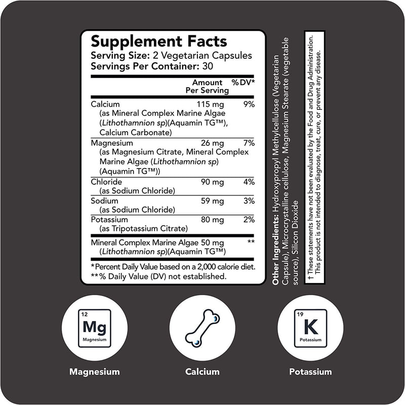 Recover On Keto Electrolytes Capsules, Sugar Free Hydration, Boost Energy with Magnesium, Potassium, Sodium, Calcium, Ketogenic Carb and Sugar Free Workout Recovery, 60 Electrolyte Capsules