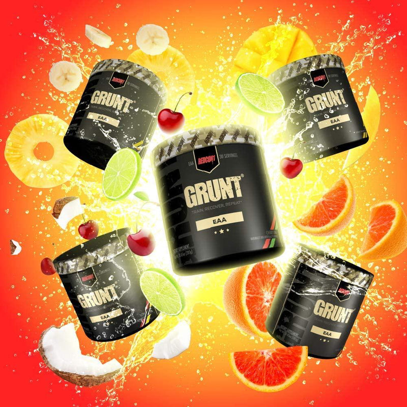 Redcon1 Grunt, EAAs, 30 Servings, Recovery Supplement (Mango)