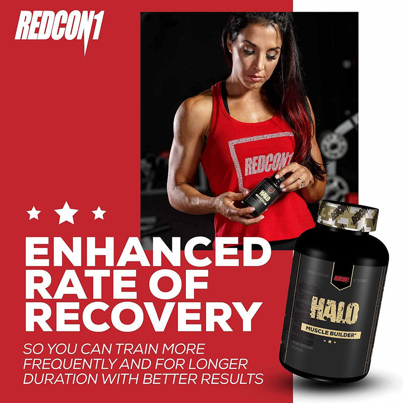 Redcon1 - Halo - Updated Formula - 60 Servings, Muscle Builder, Increase Lean Gains and Muscle Mass, Increase Protein Synthesis