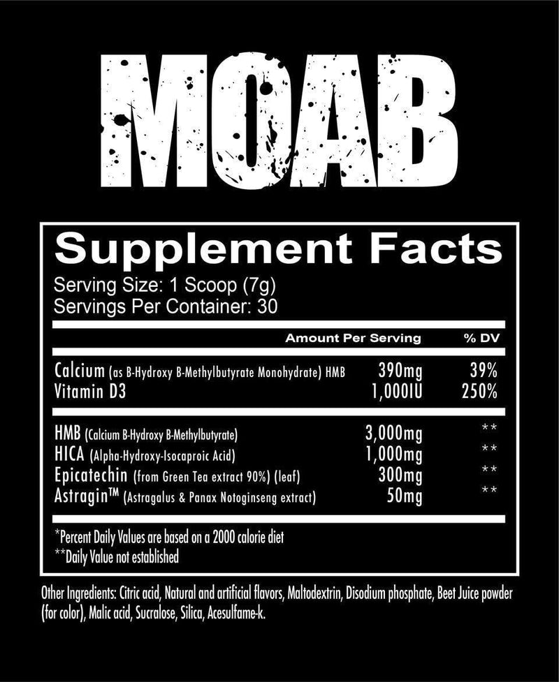 Redcon1 Moab - Mother of All Builders, Muscle Builder - Firecracker Flavor