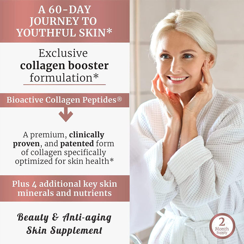 ReduAging Exclusive Formulation | CLINICALLY Proven Reduces Eye Wrinkles in 50% | Anti Skin Aging, Cellulite | with Key micronutrients, Vitamin C, Niacin, Zinc, Copper