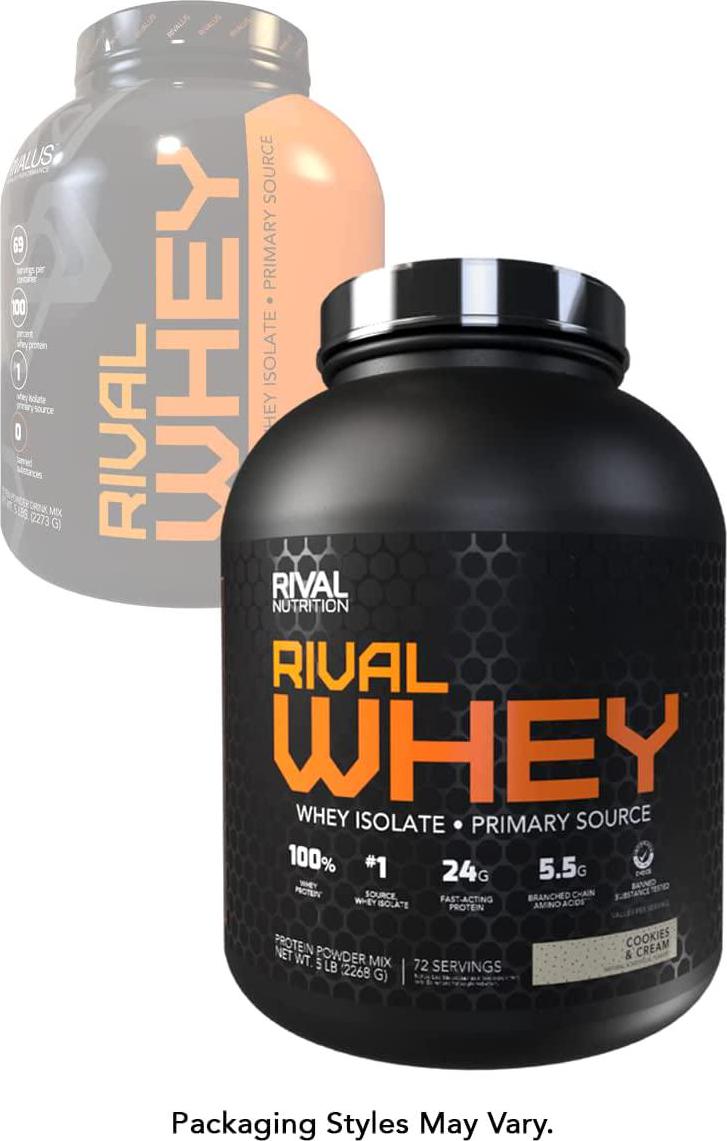 Rival Whey - Cookies and Cream 5lbs