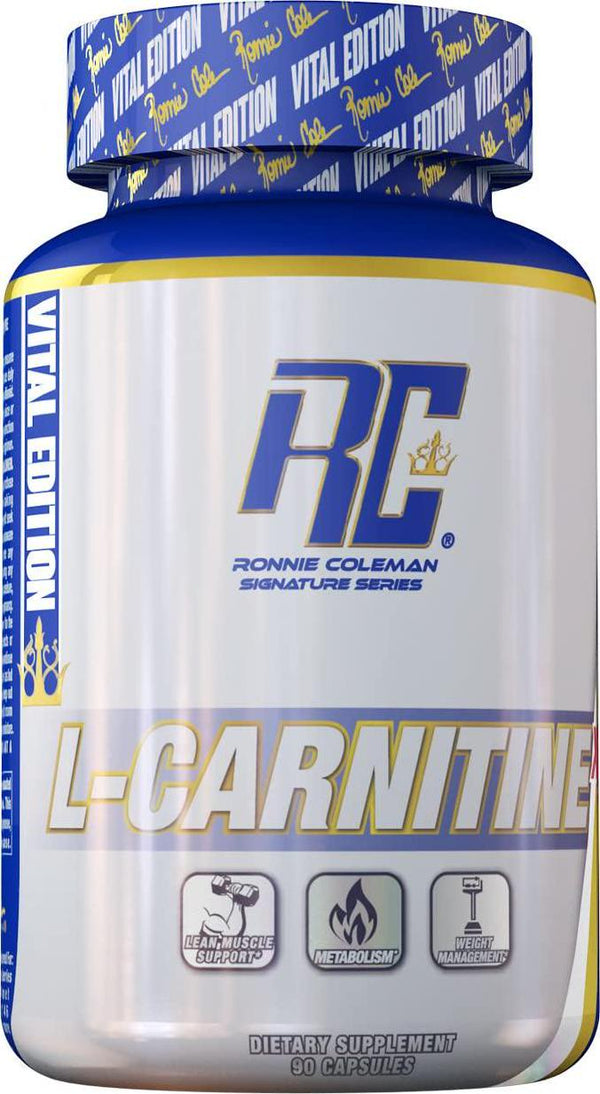 Ronnie Coleman Signature Series 750mg L-Carnitine XS Capsules, 90 count