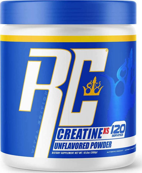 Ronnie Coleman Signature Series Creatine-XS, Creatine Monohydrate Powder, Post Workout Recovery for Muscle Building and Strength, Energy Support, Mass Gainer, Unflavored, 400 Servings