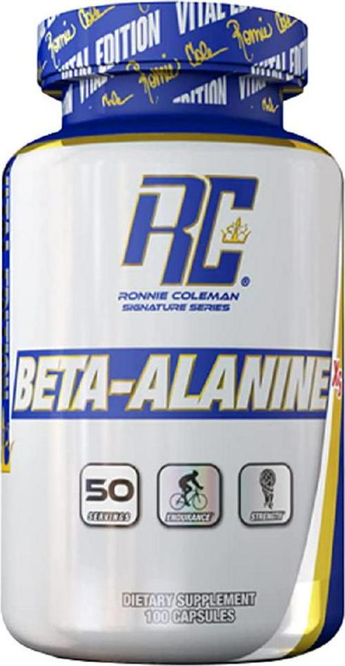 Ronnie Coleman Signature Series Beta-Alanine XS 100 Capsules, 100 count, Pack of 100