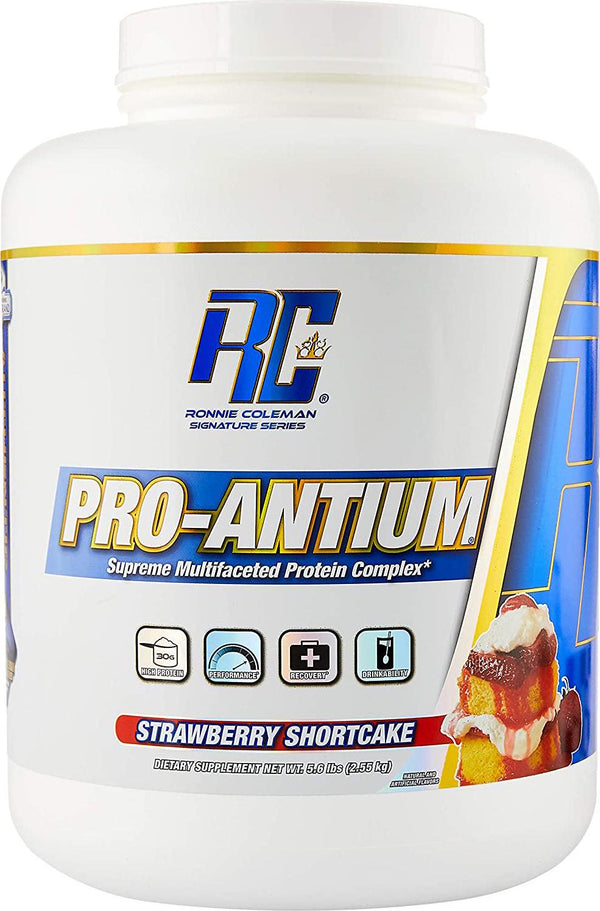 Ronnie Coleman Signature Series Pro-Antium Supreme Multifaceted Protein Complex - Strawberry Shortcake - 2.55kg