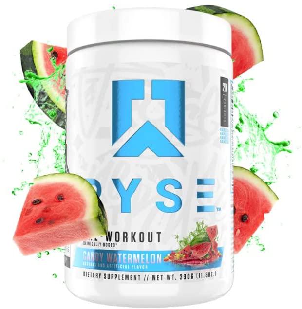 Ryse Up Pre-Workout 20 Serves Candy Watermelon