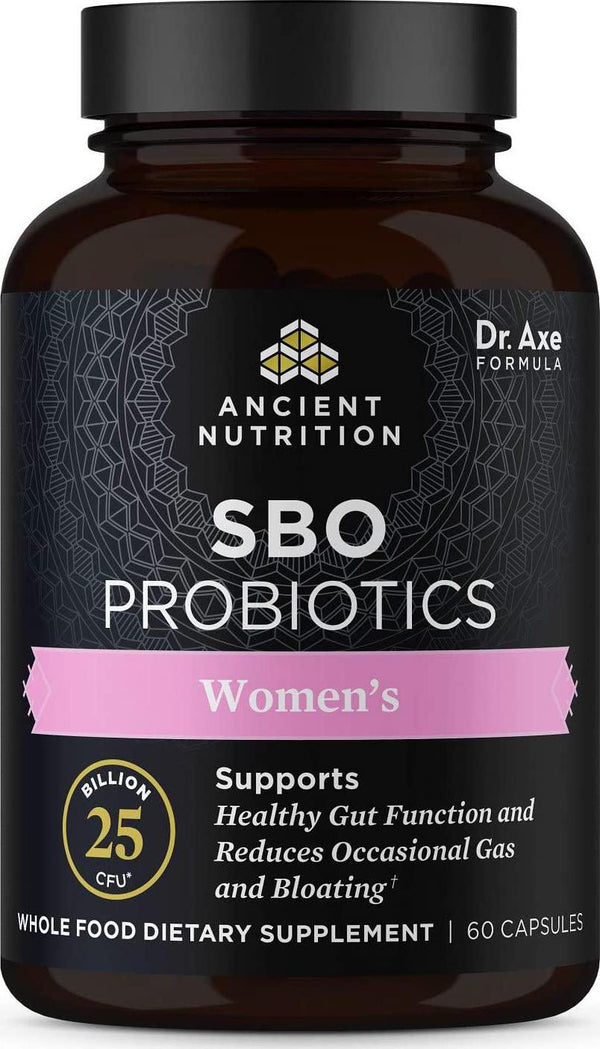 SBO Probiotics Ultimate, 50 Billion CFUs* Per Serving, Digestive and Immune Support, Soil Based Organisms and Organic Fermented Botanical Blend, 60 Capsules
