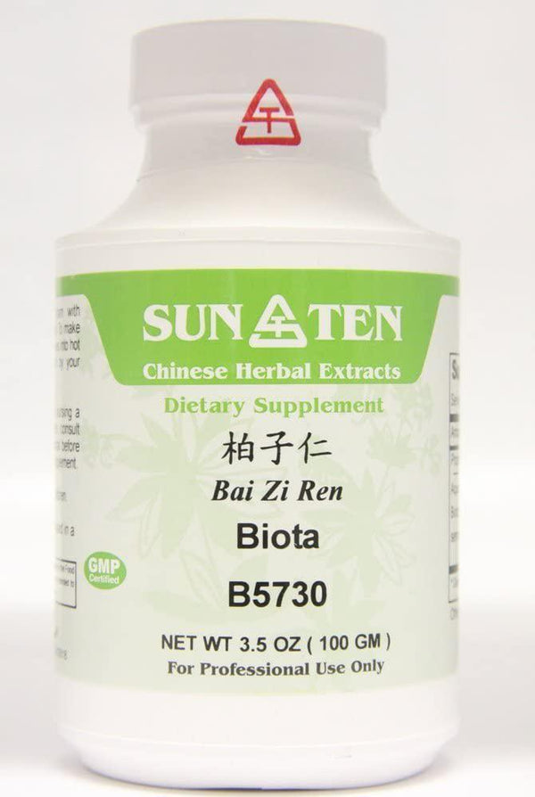 SUN TEN - Biota Seed Bai Zi Ren Concentrated Granules 100g B5730 by Baicao