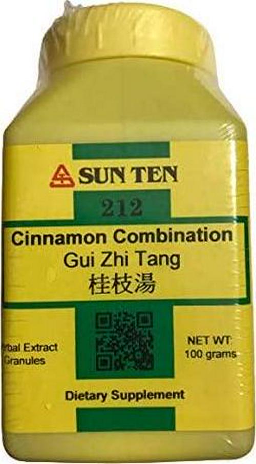 SUN TEN - CINNAMON COMBINATION Gui Zhi Tang Concentrated Granules 100g 212 by Baicao