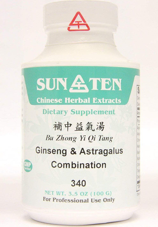 SUN TEN - GINSENG and ASTRAGALUS COMBINATI Bu Zhong Yi Qi Tang Concentrated Granules 100g 340 by Baicao