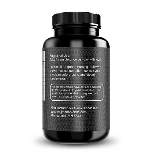 SanoBlends Buttocks Boost Big Butt Enhancer Supplement for Men and Women - Natural Formula - Fast Growth Glute Supplement