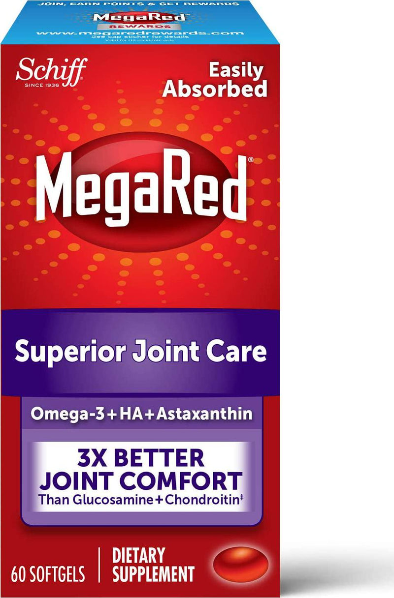 Schiff Megared Joint Care 60 Day Supply 60 Softgels