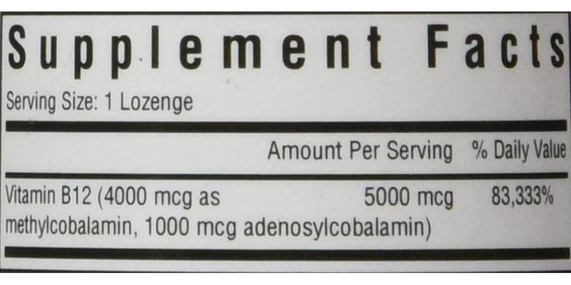 Seeking Health | Active B12 Vitamin Supplement | 5,000 mcg Lozenge | B Engergy Supplement