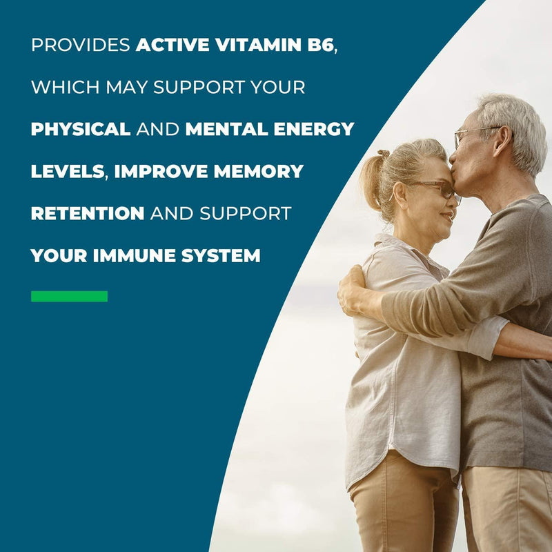 Seeking Health P-5-P, Vitamin B, Pyridoxal-5-Phosphate, Coenzyme B6 Supplement, Support Healthy Cognitive Function, Immune System and Metabolism Support, Vegan Formula, 100 Vegetarian Capsules*