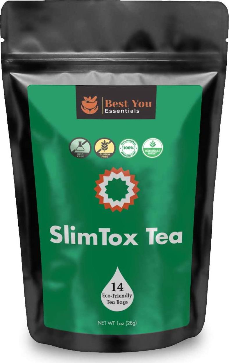 SlimTox Tea - 14 Day Natural Detox Tea with Immune System Support