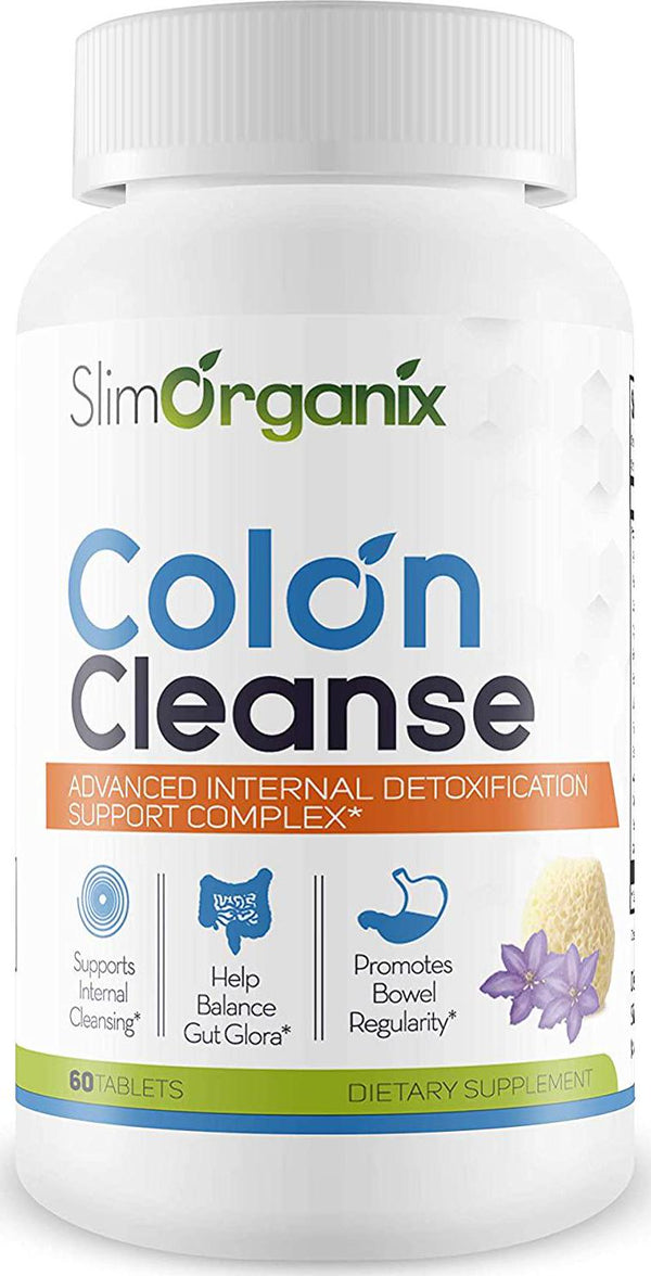 Slim Organix - Cleanse -Extreme Cleanse Master Blend- Flush Excess Waste and Toxins- Increase Nutrient Absorption- Promote Weight Loss -100% Natural Key Ingredients