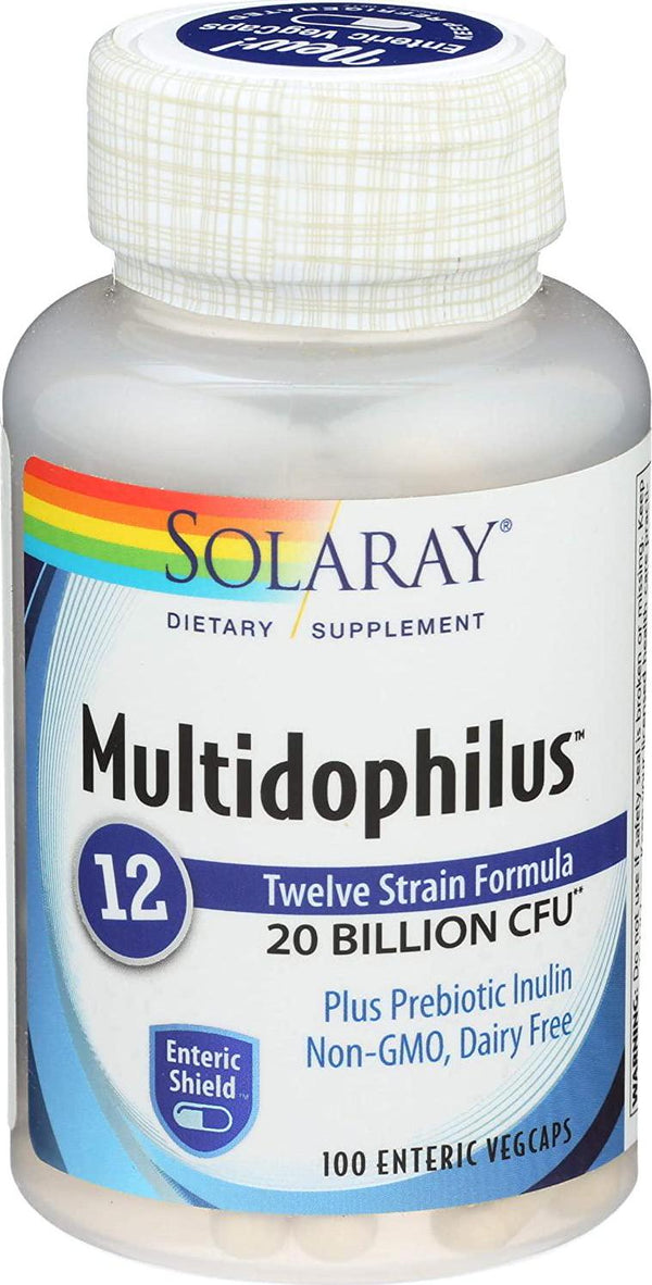 Solaray, Multidophilus 12, 100 Vegetarian Capsules