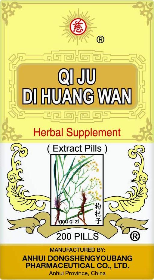 Solstice Qi Ju Di Huang Wan Herbal Supplement (200 Pills)