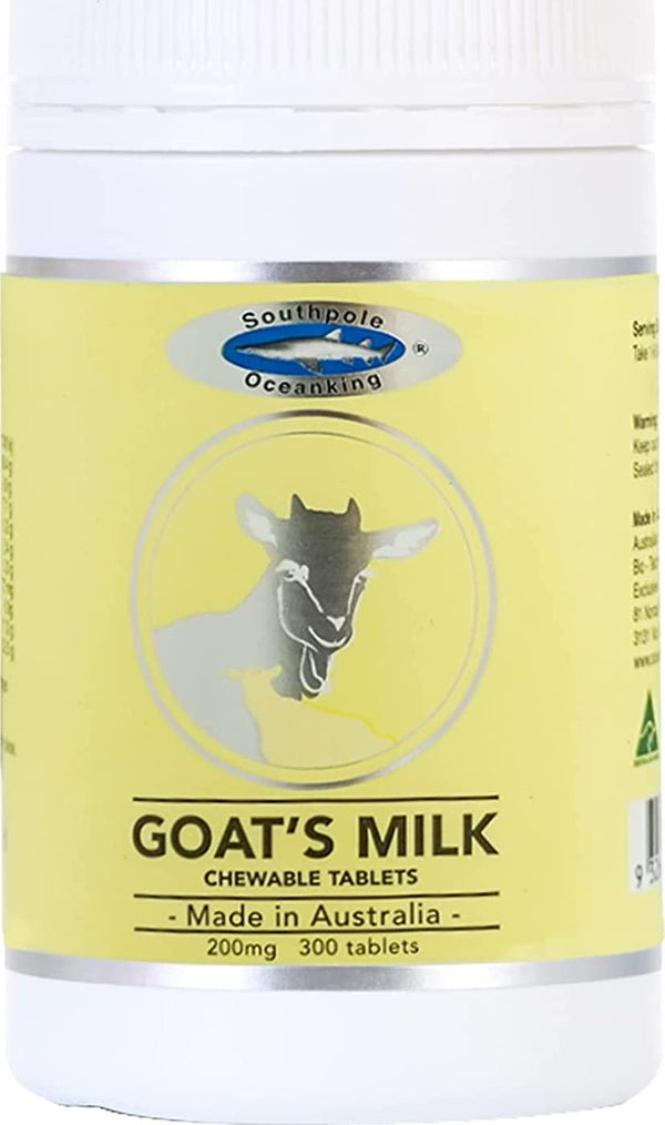 Southpole Oceanking Goat's Milk Vanilla Flavour Chewable 300 Tablets