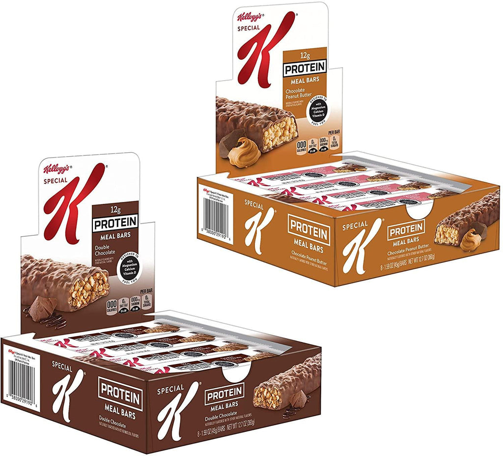 Kellogg's Special K Protein Bars, Chocolate Peanut Butter, 9.5oz Box, 6 Bars