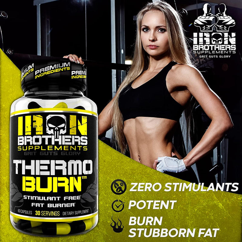 Stimulant Free Fat Burners for Women and Men – Weight Loss - Non Stim Thermogenic Fat Burner – Dietary Supplement – Metabolism Booster with Cayenne Pepper – 30 Day Supply - Keto Friendly