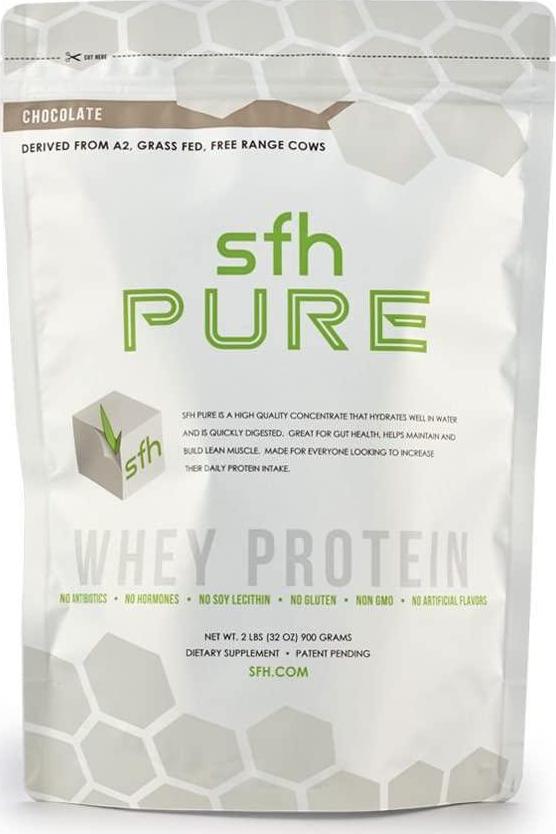 Strongerfasterhealthier, Whey Protein Pure Chocolate, 31.6 Ounce