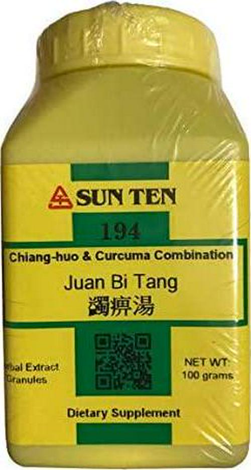 Sun Ten - Chiang-HUO and Curcuma COMBINATI Juan Bi Tang Concentrated Granules 100g 194 by Baicao