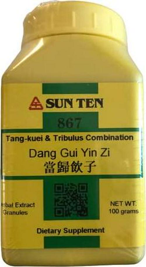 Sun Ten - Tang-KUEI and TRIBULUS COMBINAT Dang GUI Yin Zi Concentrated Granules 100g 867 by Baicao