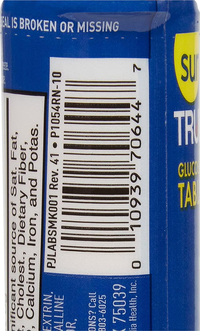 Sunmark Glucose Tablets Orange - 6 Packs of 10
