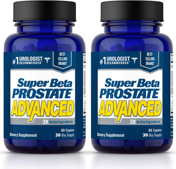 Super BETA Prostate P3 Advanced | Supports Prostate and Urinary Health, Reduce Bathroom Trips, Promote Sleep and Bladder (2 Pack)