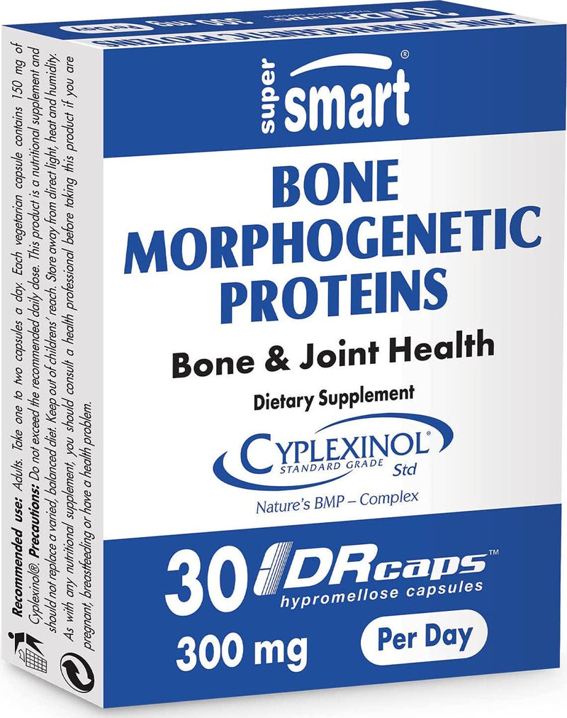 Supersmart - Articulation and Strengthening of The Bones - Bone Morphogenic Proteins - Cyplexinol Helps Regeneration of The Osteo-Articular System | Non-GMO - 30 DR Caps