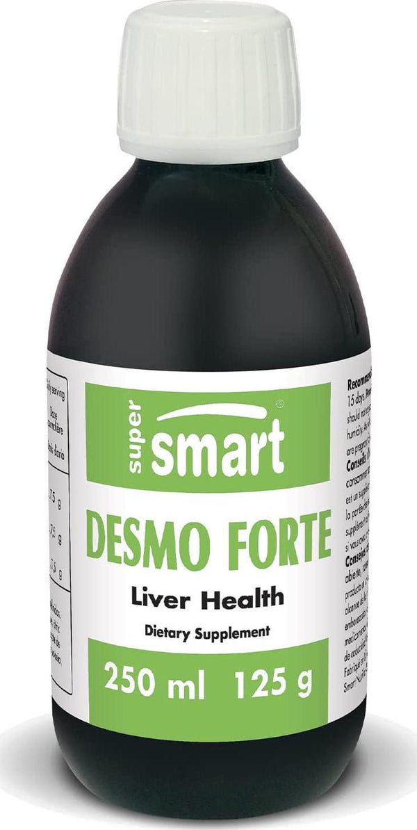 Supersmart - Desmo Forte - Liver Support Supplement - 1:2 Liquid Extract of Desmodium Asdscendens | Non-GMO and Gluten Free - 250 ml
